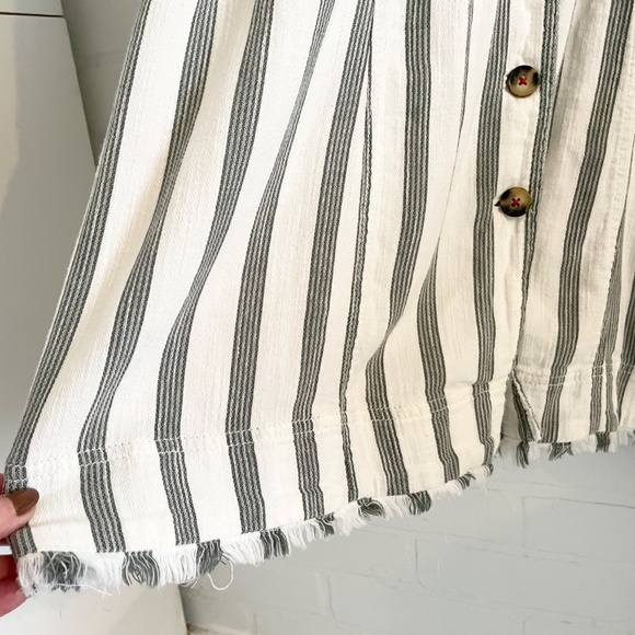 Anthropologie x Maeve Taylor Swift Engagement dress inspired Cotton Stripes 12 - Picture 9 of 16